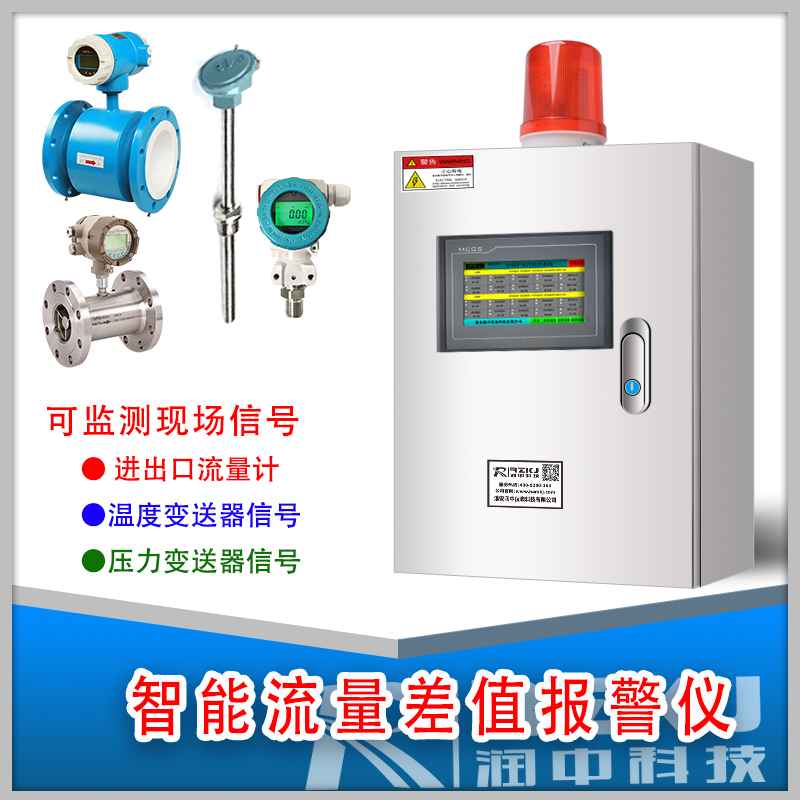 中頻爐進(jìn)出水口流量差值報警儀